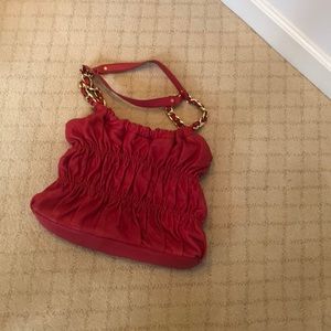 Vintage Michael Kors shoulder bag red